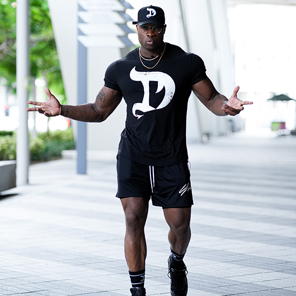 CAMISETA DRAGON LOGO PRETA