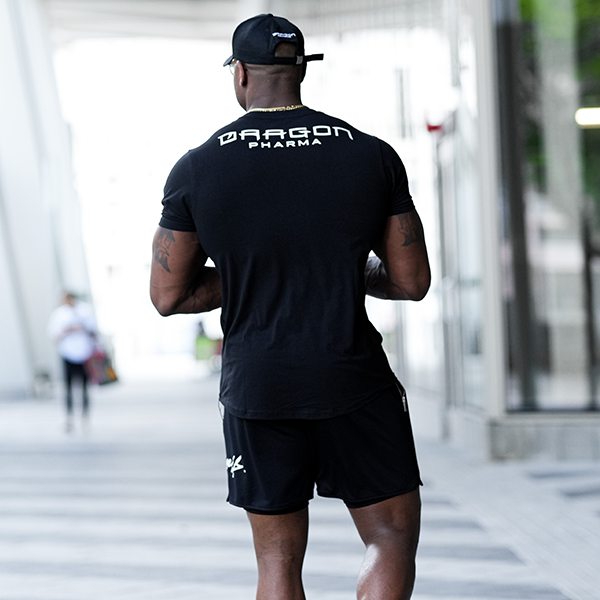 CAMISETA DRAGON LOGO PRETA