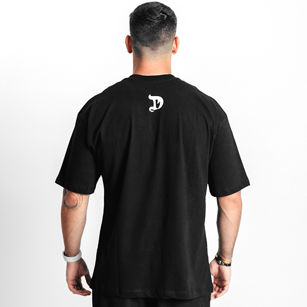 CAMISETA OVERSIZED DRAGON PRETA