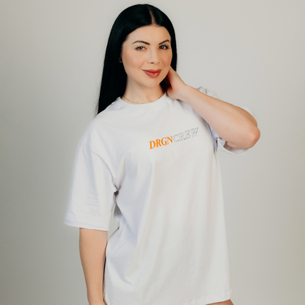 CAMISETA DRGN CREW BRANCA