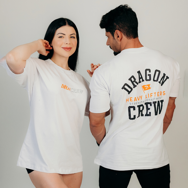 CAMISETA DRGN CREW BRANCA