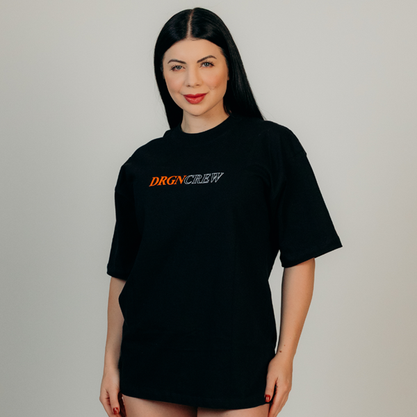CAMISETA DRGN CREW PRETA